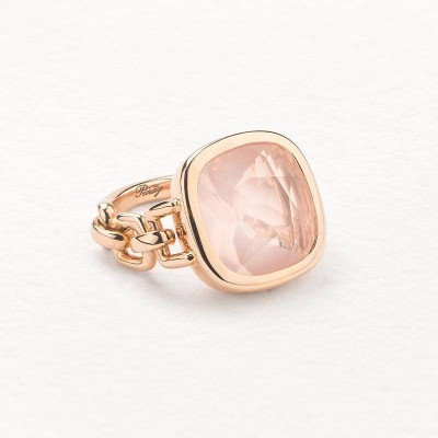 #POIRAY #2020 #Bague #Quarts rose #Ring #PinkQuartz