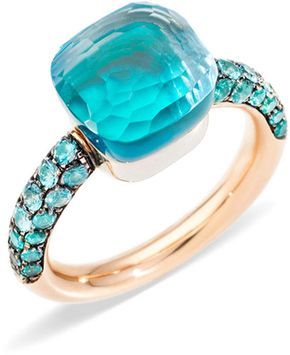 #POMELLATO #ring #Blue Topaz