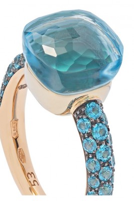 #POMELLATO #ring #SwissBlueTopaz #TopazeBleue