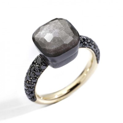#POMELLATO #ring #obsidian