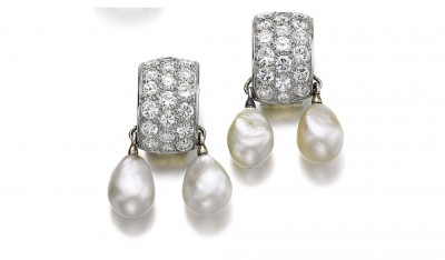 #SUZANNE BELPERON #earrings #diamonds #pearls