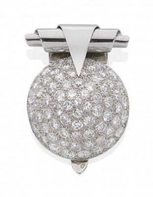 #SUZANNE BELPERRON #clip #Diamant #diamond #1930s #Jewelry