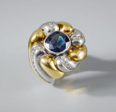 #SUZANNE BELPERRON #diamond #sapphire #saphir #diamant #Ring #Bague