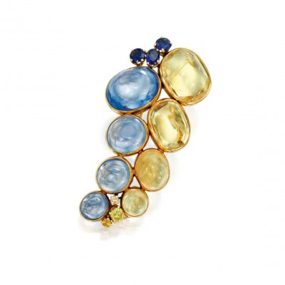 #SuzanneBelperron #diamonds #sapphires #Clip