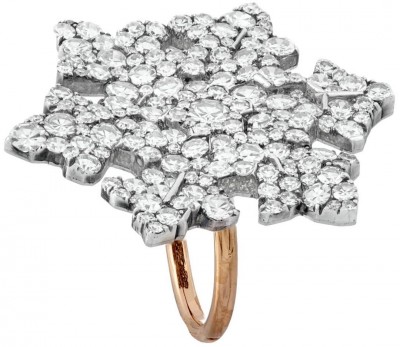 #JAR #SNOWFLAKERING #diamonds #18KRoseGold #silver #platinum #PriceRealisedUSD100,000#CHRISTIE’S #MAGNIFICENTJEWELS #JoelArthurRosenthal