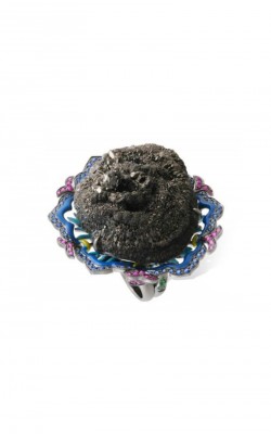 #LYDIA COURTEILLE #18k gold #rubies #sapphires #tsavorites #agate druzy #enamel #rubis #saphirs #émail