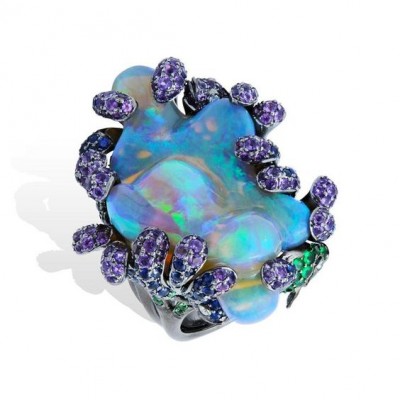 #LYDIA COURTEILLE #opale #ring #opal #jewelry