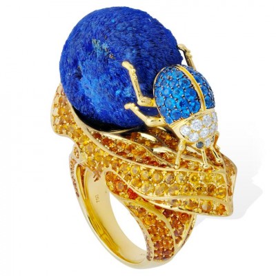 LYDIA COURTEILLE-saphirs-lapis lazulis-sapphires
