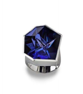 MUNSTEINER-Bague-Tanzanite-platine