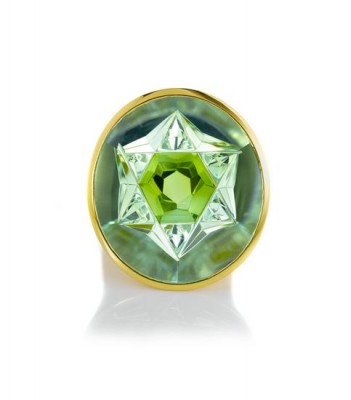 MUNSTEINER-Bague-Tourmaline-or jaune