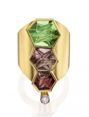 MUNSTEINER-Bague-tourmalines-diamants-or