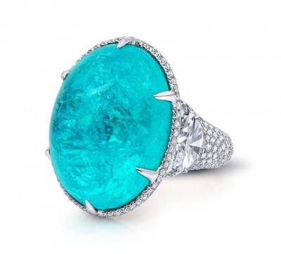 MARTIN KATZ-Paraiba Tourmaline_Cabochon