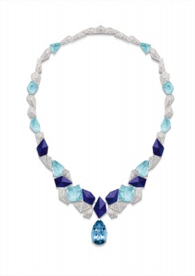 #PIAGET #Aigue-Marine #Tourmalines #Paraïba #Lapis-Llazuli #Diamants #'Infinite Blue' #Necklace #Aquamarine