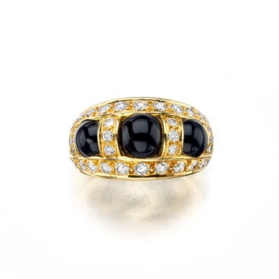 #PIAGET #Onyx #Diamond #Gold #Ring Diamant #Or #Bague