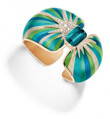 #PIAGET #Ring #Diamonds #Bague #Diamants #tourmaline #émail #enamel