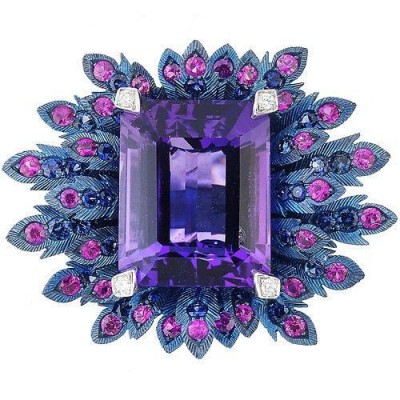 #STEPHEN WEBSTER #Jewels #amethsyt #sapphire #diamond #diamant #saphir
