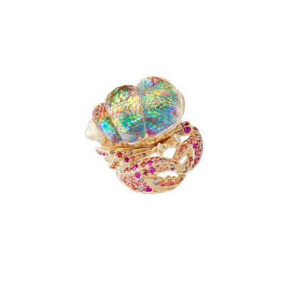 #STEPHEN WEBSTER #Rubies #orange sapphires #yellow Sapphires #brown diamonds