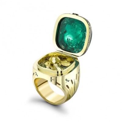#THEO FENNEL #Ring #Emerald