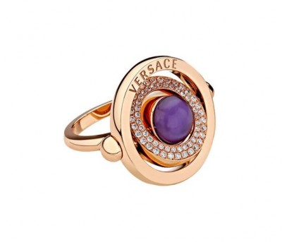 #VERSACE #Amethyst #Cabochon #Ring