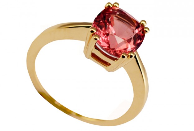 SIKIRDJI Laurent-ring-spinel 2.78ct-yellow gold