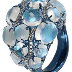 ARUNASHI-Bague-pierre de Lune-diamants