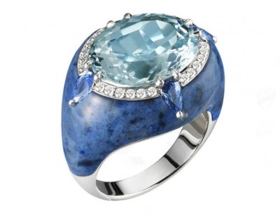 BOGHOSSIAN-aigue marine-dumortierite