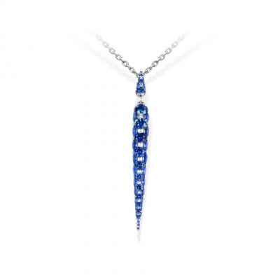 #BOGHOSSINA #pendentif #pendant #sapphire #saphir