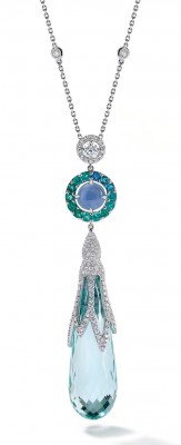 BOODLES- Paraiba tourmalines-beryls verts-diamants