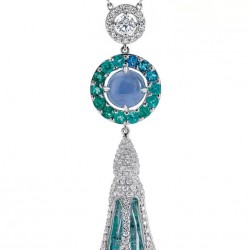 BOODLES- Paraiba tourmalines-beryls verts-diamants