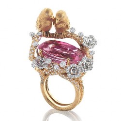 BOODLES-tourmaline rose--diamants