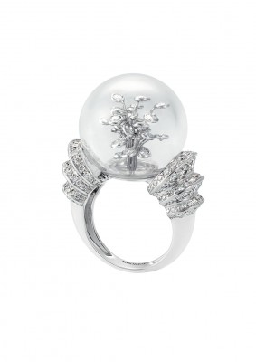 BOUCHERON-cristal de roche-diamants