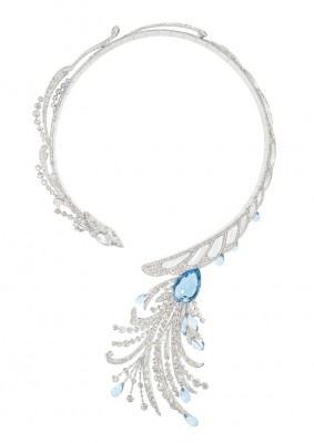 BOUCHERON-diamants-cristal de roche-aigue marine