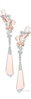 BOUCHERON-diamants-cristal de roche-morganite