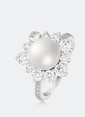 BREGUET-bague-perle Akoya-diamants