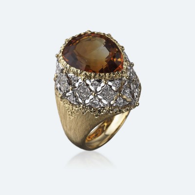BUCCELLATI-citrine-diamants