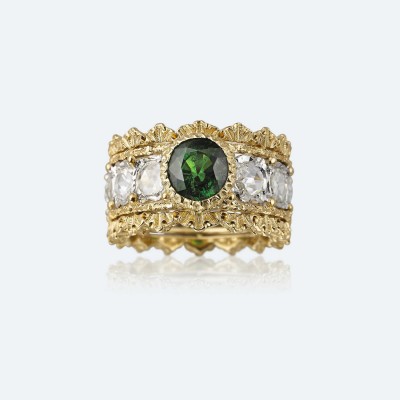 BUCCELLATI-diamants-Tsavorite