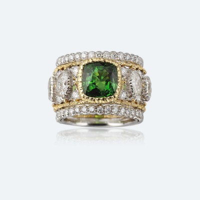 BUCCELLATI-tsavorite-diamants