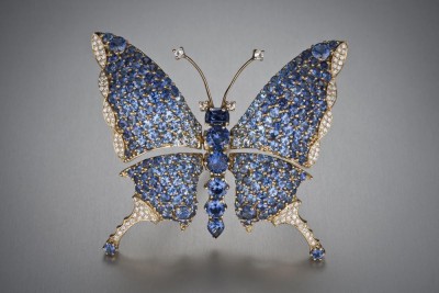 BUZZ & BENARDINE-collection papillons-Benitoites-diamants