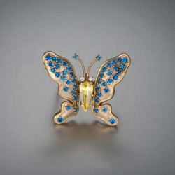 BUZZ & BENARDINE-collection papillons-Hauyne