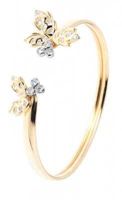 BY FLAVIE-Collection Maïa, bracelet -diamants