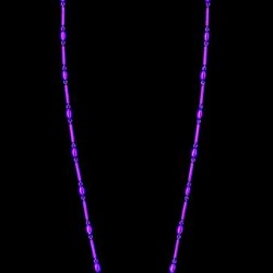 BY FLAVIE-Collection Mini Grappe, collier, diamants fluorescents, or