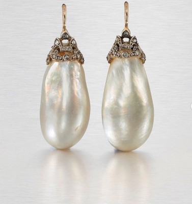 Baroque pearls from Impératrice Eugénie