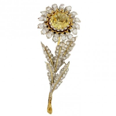 Buccellati Citrine-diamants