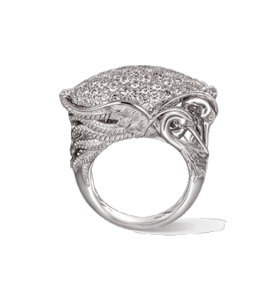 CARREA Y CARREA-Bague Collection Garzas, diamants