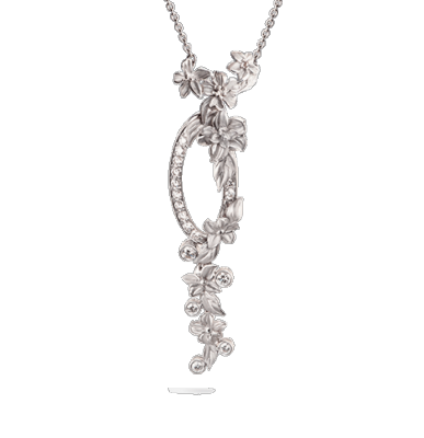 CARREA Y CARREA-Collier Emperatriz Cascada, diamants