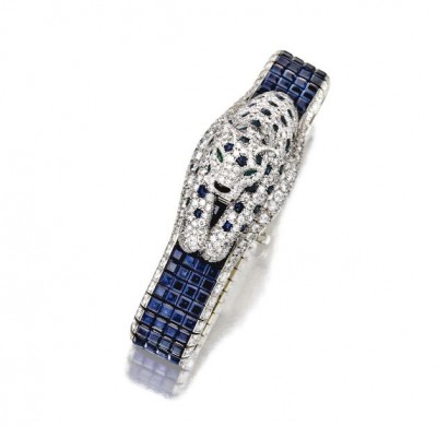 CARTIER-Sapphire-and-Diamond-Panthère