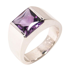 CARTIER-bague Tank-Amethyste-Amethyst