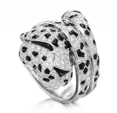CARTIER_Onyx_diamond panther ring_diamants