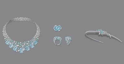 CHAUMET-collection   haute joaillerie-Lumières-dEau-biennale-des-antiquaires-2014