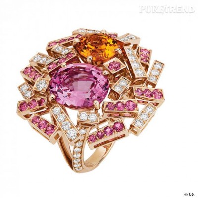 CHAUMET-spinelles roses-spessartite-diamants